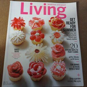 Martha Stewart Living May 2016 Magazine Summer Ideas Recipes & DIY Tips